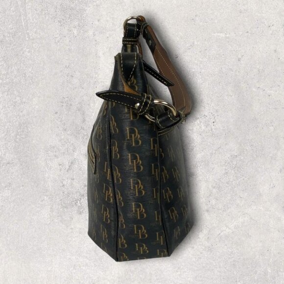Dooney Bourke 1975 Signature East West Collins Handbag Purse Brown Leather Bag - Picture 5 of 14